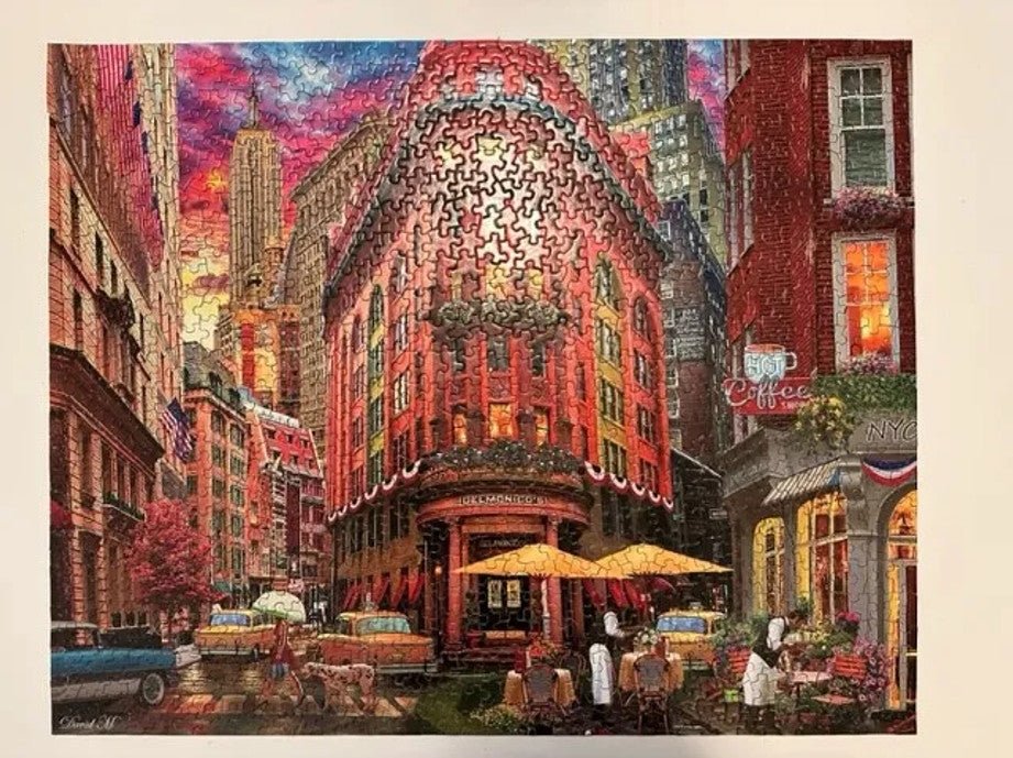 Nyc Street 1000 Piece Jigsaw Puzzle by Springbok Puzzles - Springbok Puzzles - Jigsaw Puzzles - The Puzzle Center