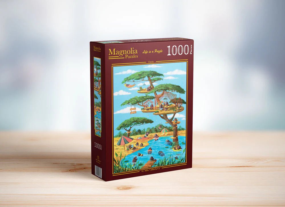 Oasis 1000 Piece Jigsaw Puzzle by Magnolia - Magnolia - Jigsaw Puzzles - The Puzzle Center