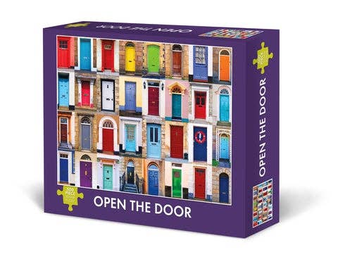 Open The Door 500 - Piece Jigsaw Puzzle by Willow Creek Press - Willow Creek Press & Gifts - Jigsaw Puzzles - The Puzzle Center -