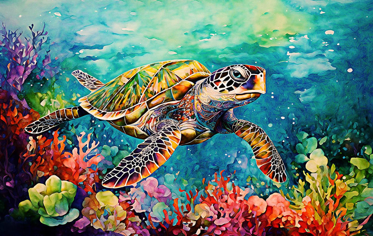 Out for a Swim 550 Piece Jigsaw Puzzle by SunsOut Puzzles - SunsOut - Jigsaw Puzzles - The Puzzle Center