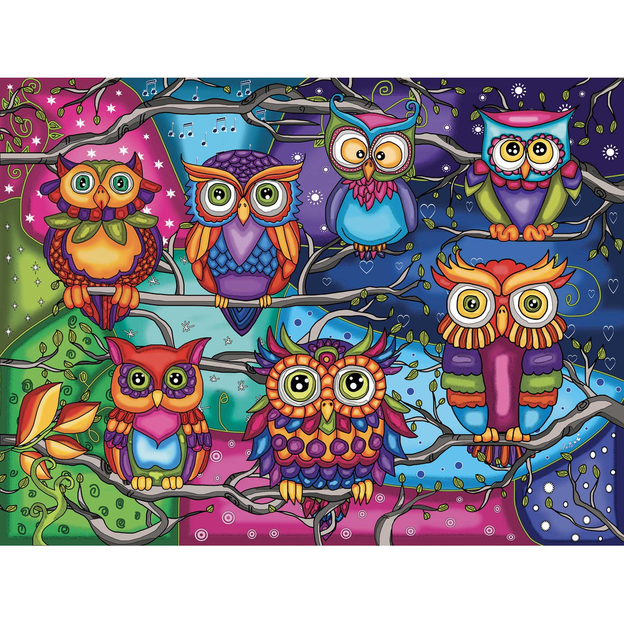 Owl Always Be There 1000 Piece Jigsaw Puzzle by JaCaRou Puzzles - JaCaRou Puzzles Inc. - Jigsaw Puzzles - The Puzzle Center -