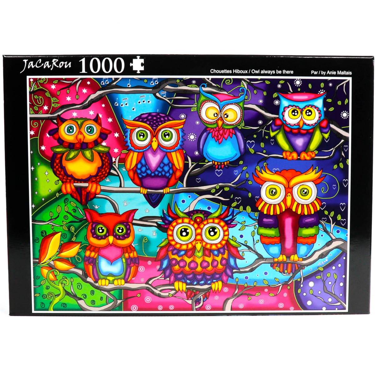 Owl Always Be There 1000 Piece Jigsaw Puzzle by JaCaRou Puzzles - JaCaRou Puzzles Inc. - Jigsaw Puzzles - The Puzzle Center -