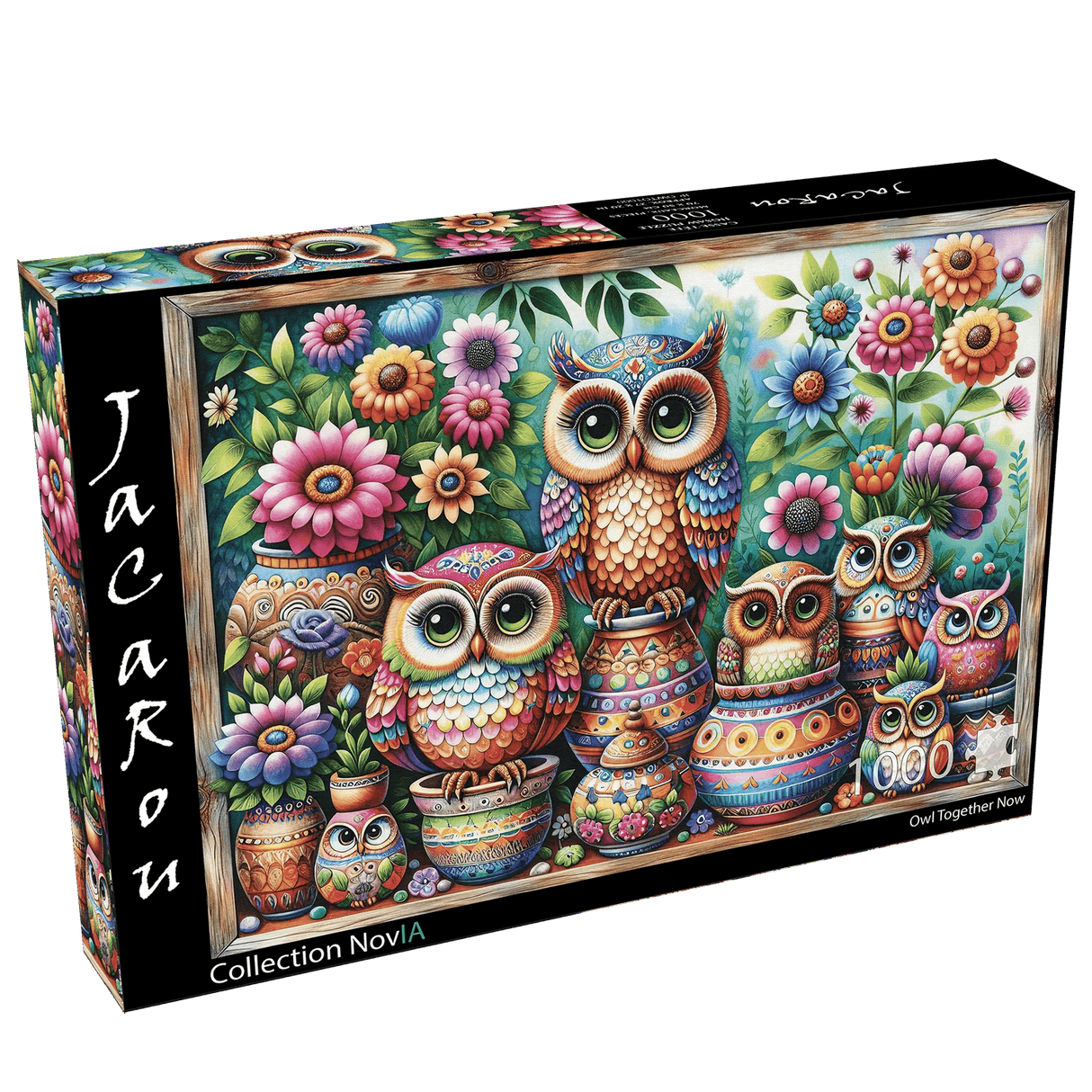 Owl Together Now 1000 Piece Jigsaw Puzzle by JaCaRou Puzzles - Jigsaw Puzzles - The Puzzle Center