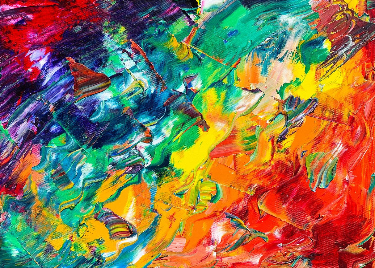 Painter's Palette 1000 Piece Jigsaw Puzzle by MintyFizz - Mintyfizz Puzzles - Jigsaw Puzzles - The Puzzle Center -