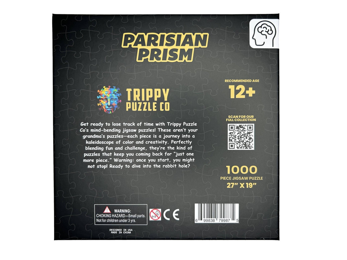 Parisian Prism 1000 Piece Jigsaw Puzzle | Trippy Puzzle Co - Jigsaw Puzzles - The Puzzle Center