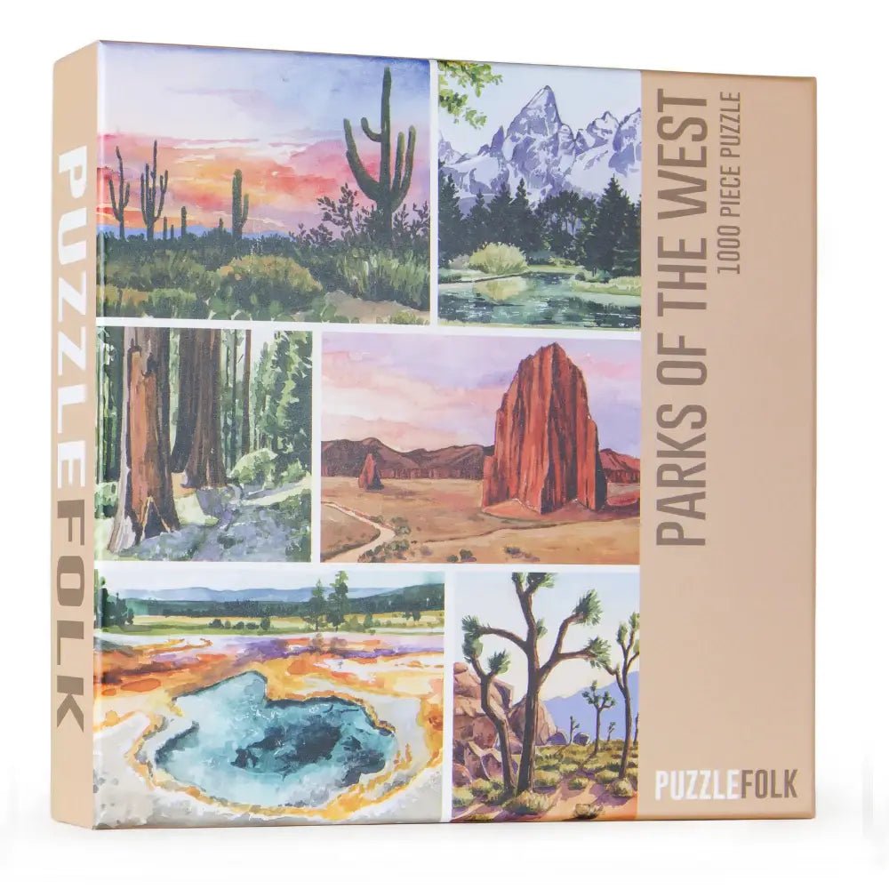 Parks of the West 1000 Piece Jigsaw Puzzle | Puzzlefolk - Jigsaw Puzzles - The Puzzle Center