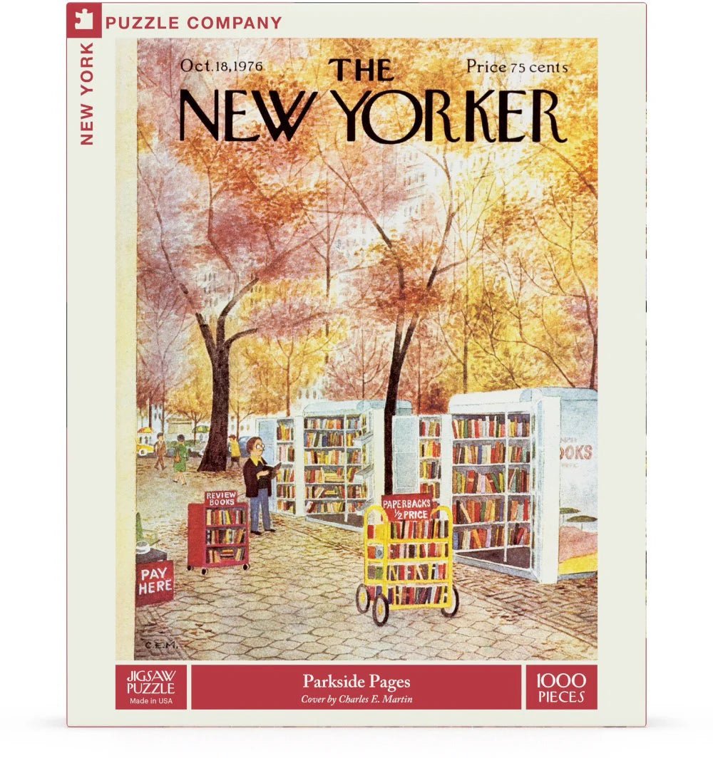 Parkside Pages 1000 Piece Jigsaw Puzzle | New York Puzzle Company - Jigsaw Puzzles - The Puzzle Center