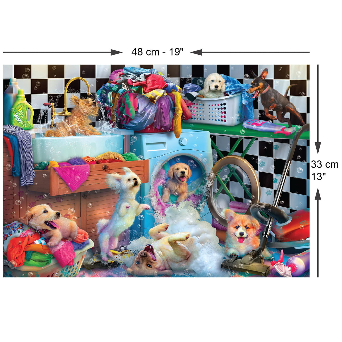 Paws Gone Wild 260 XL Piece Jigsaw Puzzle | Anatolian