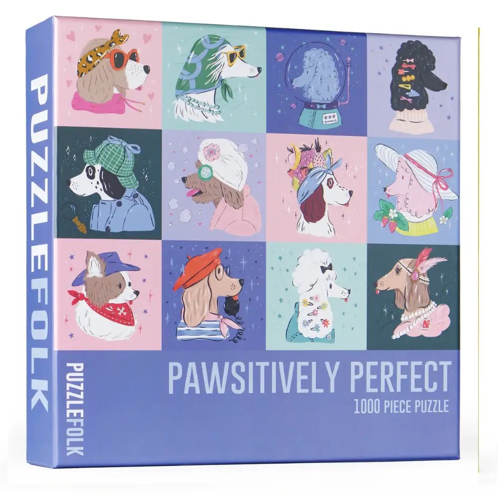 Pawsitively Perfect 1000 Piece Puzzle by Puzzlefolk - Puzzlefolk - Jigsaw Puzzles - The Puzzle Center