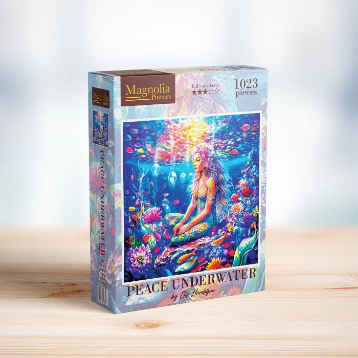 Peace Underwater 1000 Piece Jigsaw Puzzle by Magnolia - Magnolia - Jigsaw Puzzles - The Puzzle Center -