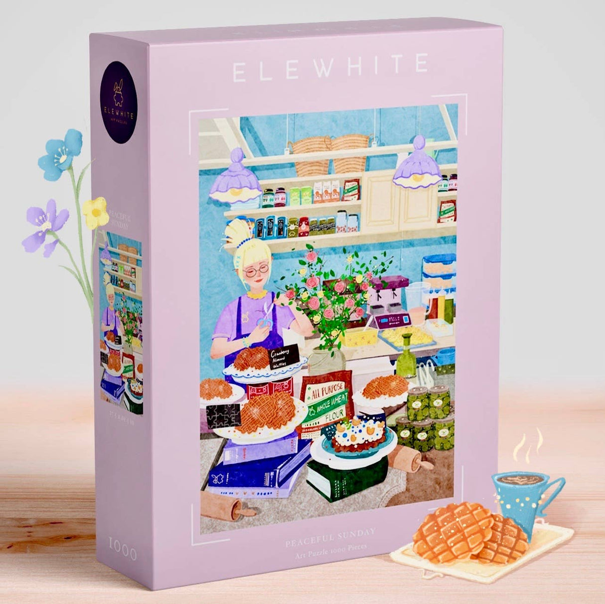 Peaceful Sunday 1000 Piece Jigsaw Puzzle | Elewhite - Jigsaw Puzzles - The Puzzle Center