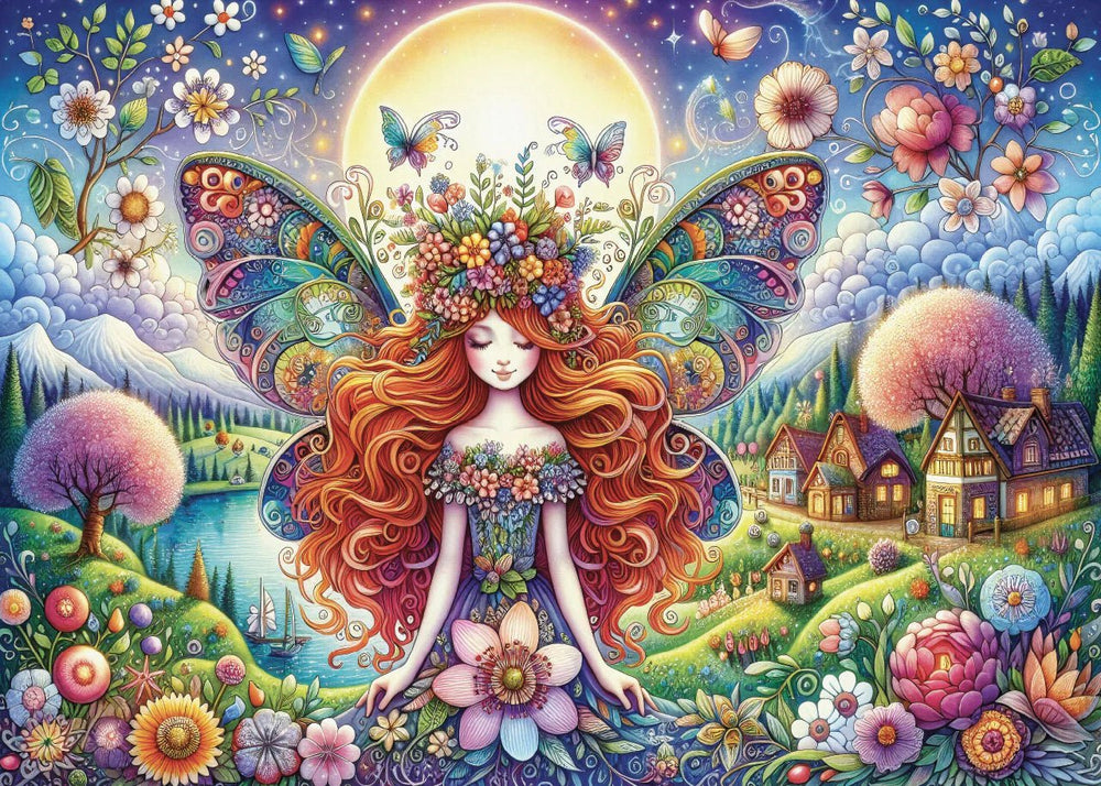 Petals And Wings 1000 Piece Jigsaw Puzzle | JaCaRou Puzzles - Jigsaw Puzzles - The Puzzle Center