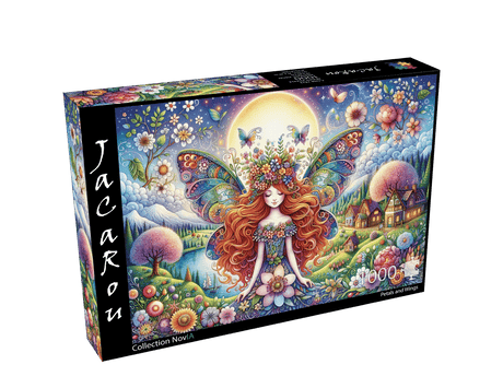 Petals And Wings 1000 Piece Jigsaw Puzzle | JaCaRou Puzzles - Jigsaw Puzzles - The Puzzle Center