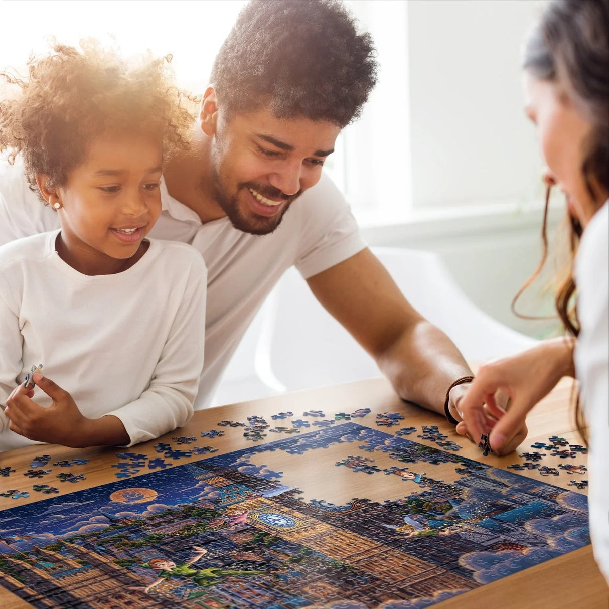 Peter Pan Learning to Fly 500 Piece Jigsaw Puzzle by Dowdle and Disney - Dowdle - Jigsaw Puzzles - The Puzzle Center -