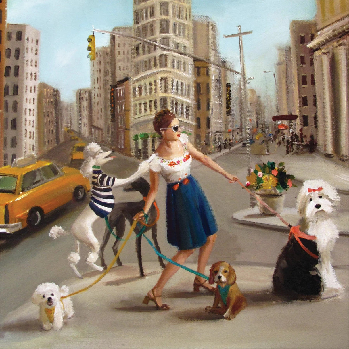 Pets In The City 500 Piece Jigsaw Puzzle by New York Puzzle Company - New York Puzzle Company - Jigsaw Puzzles - The Puzzle Center