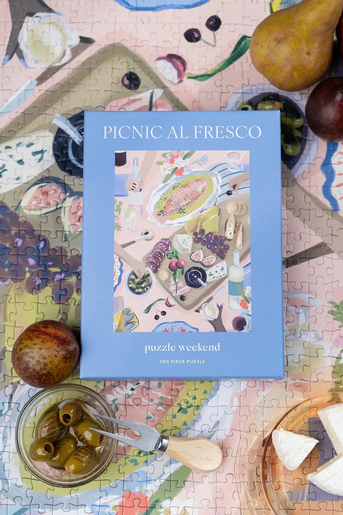 Picnic Al Fresco 500 Piece Jigsaw Puzzle | Puzzle Weekend - Jigsaw Puzzles - The Puzzle Center