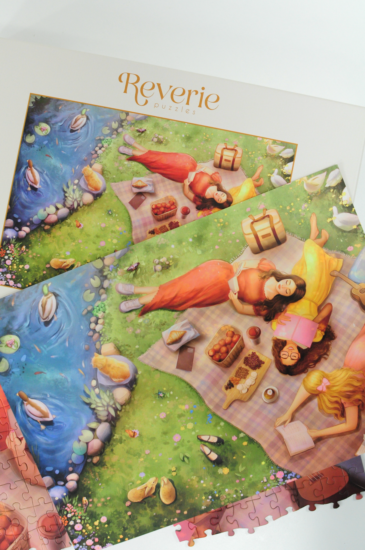 Picnic Book Club 1000 Piece Jigsaw Puzzle | Reverie Puzzles