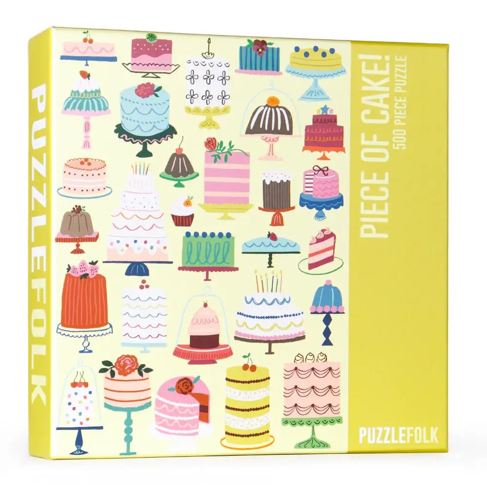 Piece of Cake 500 Piece Jigsaw Puzzle by Puzzlefolk - Jigsaw Puzzles - The Puzzle Center