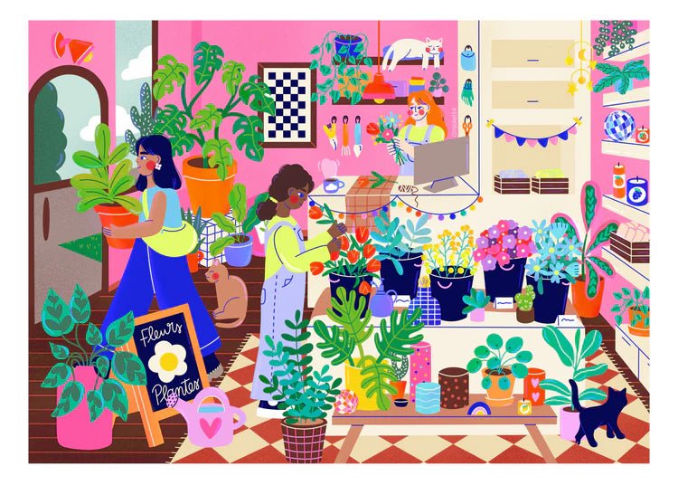 Plants & Flowers 500 Piece Jigsaw Puzzle | Holiyay - Jigsaw Puzzles - The Puzzle Center