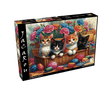 Playful Basket Quartet 1000 Piece Jigsaw Puzzle | JaCaRou Puzzles - Jigsaw Puzzles - The Puzzle Center