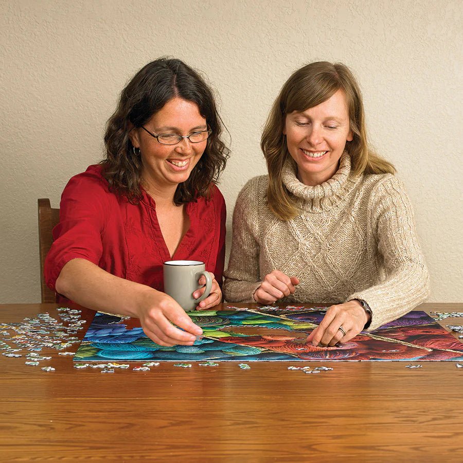 Plenty of Yarn 1000 Piece Jigsaw Puzzle | Cobble Hill - Jigsaw Puzzles - The Puzzle Center