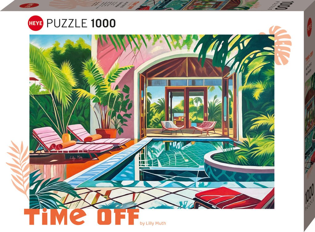 Pool Position Time Off 1000 Piece Jigsaw Puzzle | Heye - Jigsaw Puzzles - The Puzzle Center