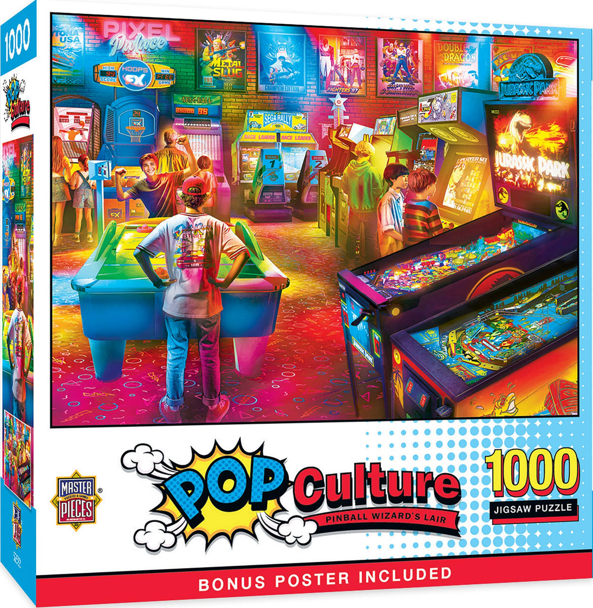 Pop Culture - Pinball Wizards Lair 1000 Piece Jigsaw Puzzle | Masterpieces Puzzles - Masterpieces Puzzles - Jigsaw Puzzles - The Puzzle Center