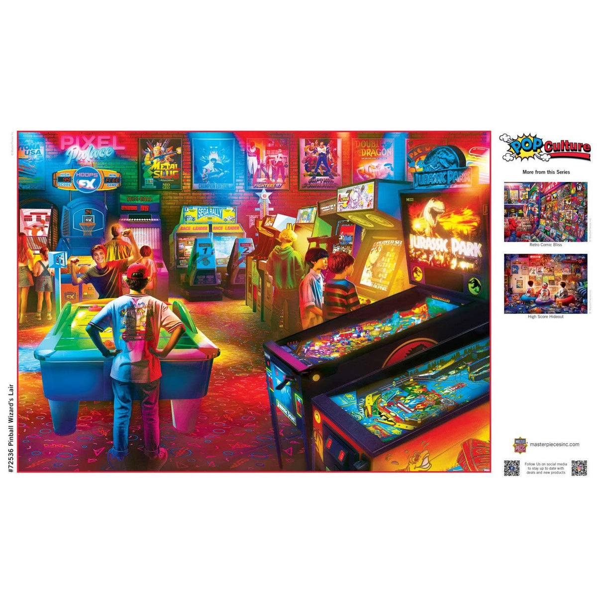Pop Culture - Pinball Wizards Lair 1000 Piece Jigsaw Puzzle | Masterpieces Puzzles - Masterpieces Puzzles - Jigsaw Puzzles - The Puzzle Center
