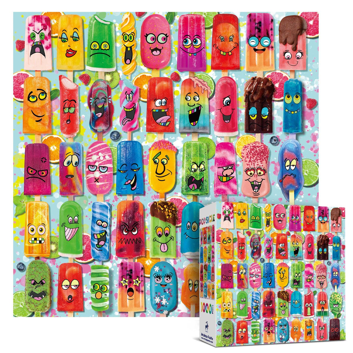 Popsicle 1000 Piece Jigsaw Puzzle | Antelope Puzzle - Jigsaw Puzzles - The Puzzle Center