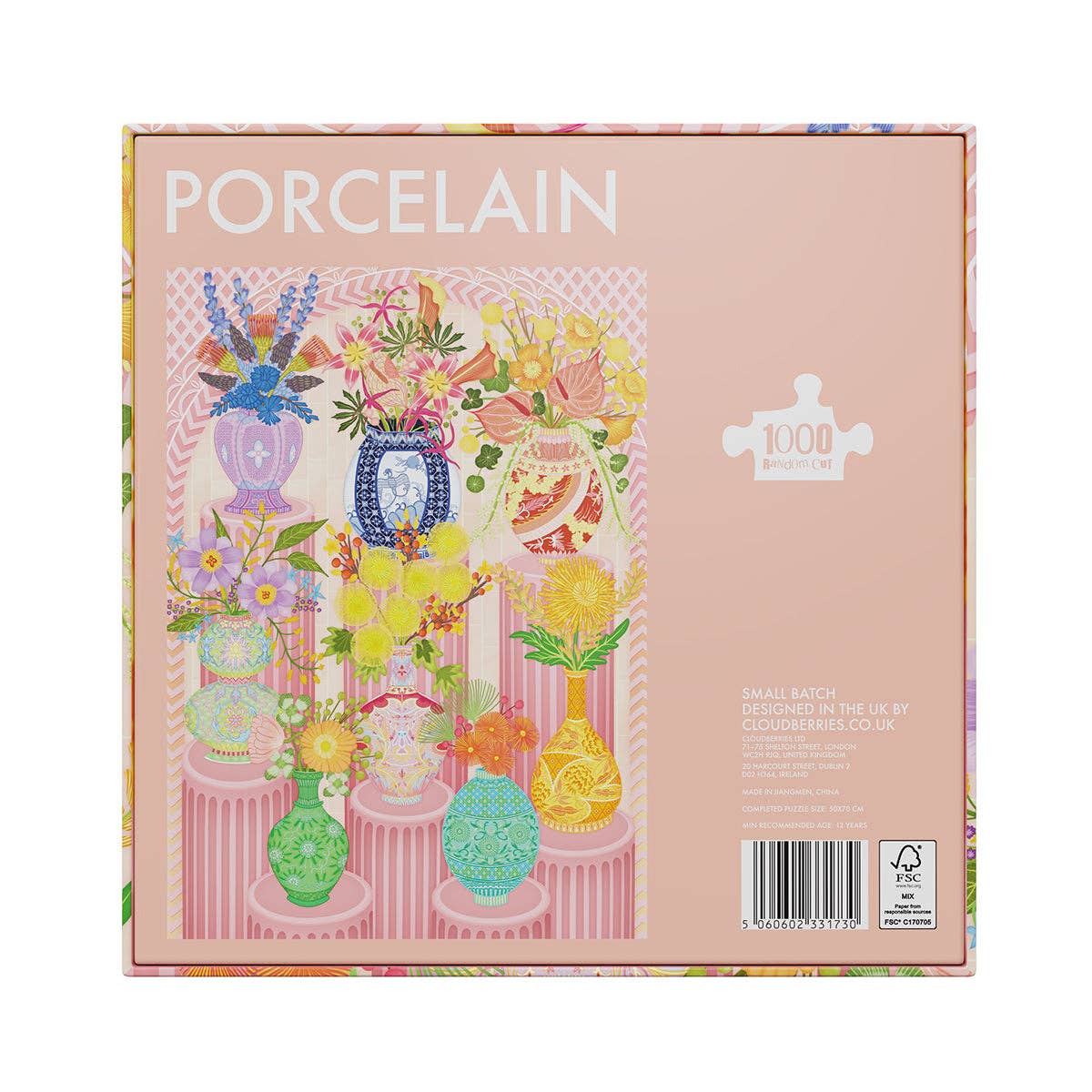 Porcelain 1000 Piece Jigsaw Puzzle | Cloudberries - Jigsaw Puzzles - The Puzzle Center