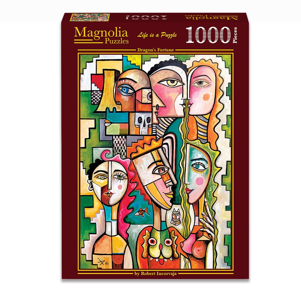 Pre-Order - Dragon's Fortune 1000 Piece Jigsaw Puzzle | Magnolia - Jigsaw Puzzles - The Puzzle Center