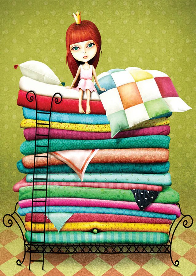 Princess on the Pea 1000 Piece Puzzle by Enjoy Puzzles - Enjoy Puzzles - Jigsaw Puzzles - The Puzzle Center