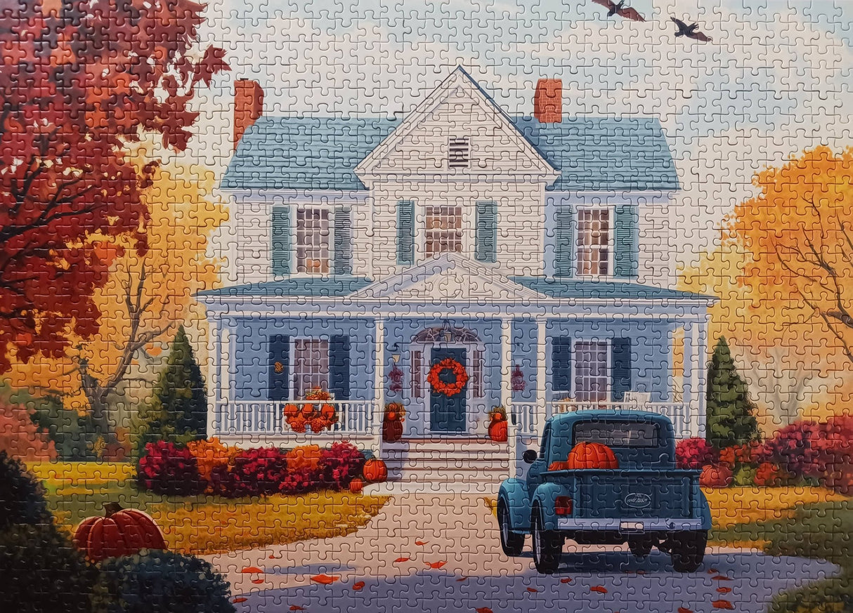 Pumpkin Spice Szn 1000 Piece Jigsaw Puzzle | Snappy Puzzles - Jigsaw Puzzles - The Puzzle Center