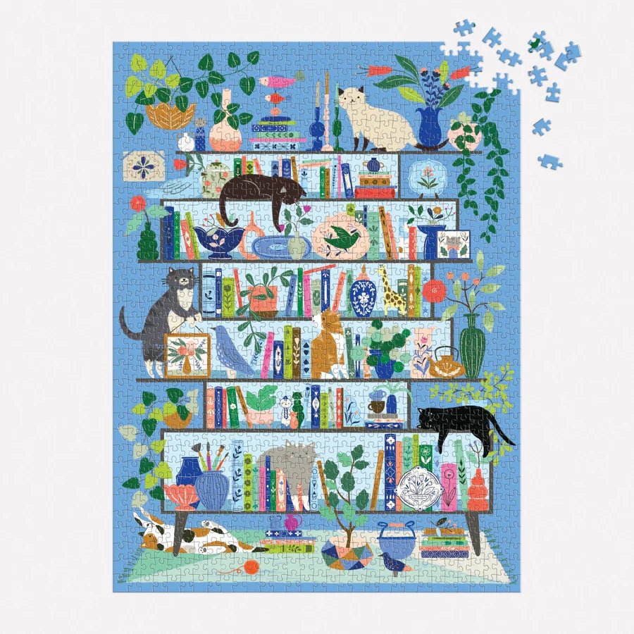 Purrfect Nook 1000 Piece Jigsaw Puzzle by Galison - Galison - Jigsaw Puzzles - The Puzzle Center