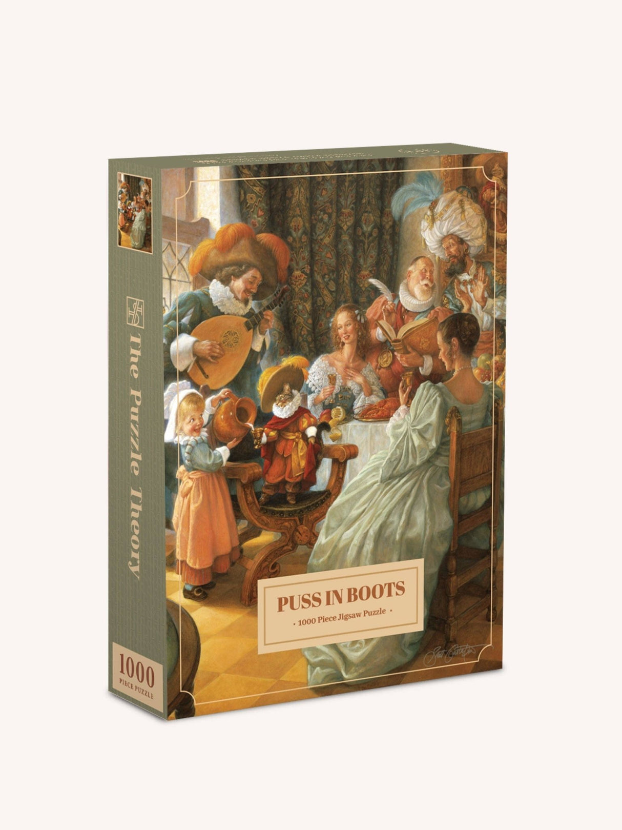 Puss in Boots 1000 Piece Jigsaw Puzzle | The Puzzle Theory - Jigsaw Puzzles - The Puzzle Center