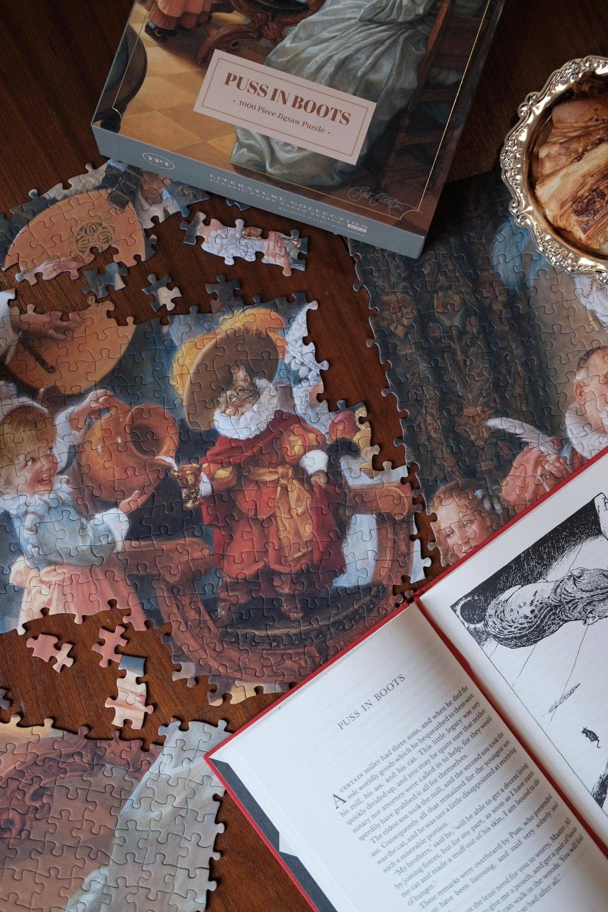 Puss in Boots 1000 Piece Jigsaw Puzzle | The Puzzle Theory - Jigsaw Puzzles - The Puzzle Center