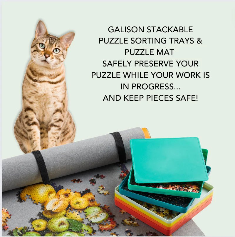 Puzzle Sorting Tray Set - Galison - Puzzle Accessories - The Puzzle Center