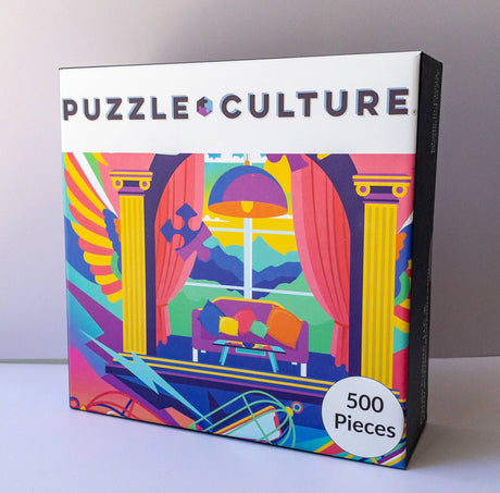 Puzzle Time Puzzle by Puzzle Culture - 500 Piece Jigsaw Puzzle - Puzzle Culture - Jigsaw Puzzles - The Puzzle Center -