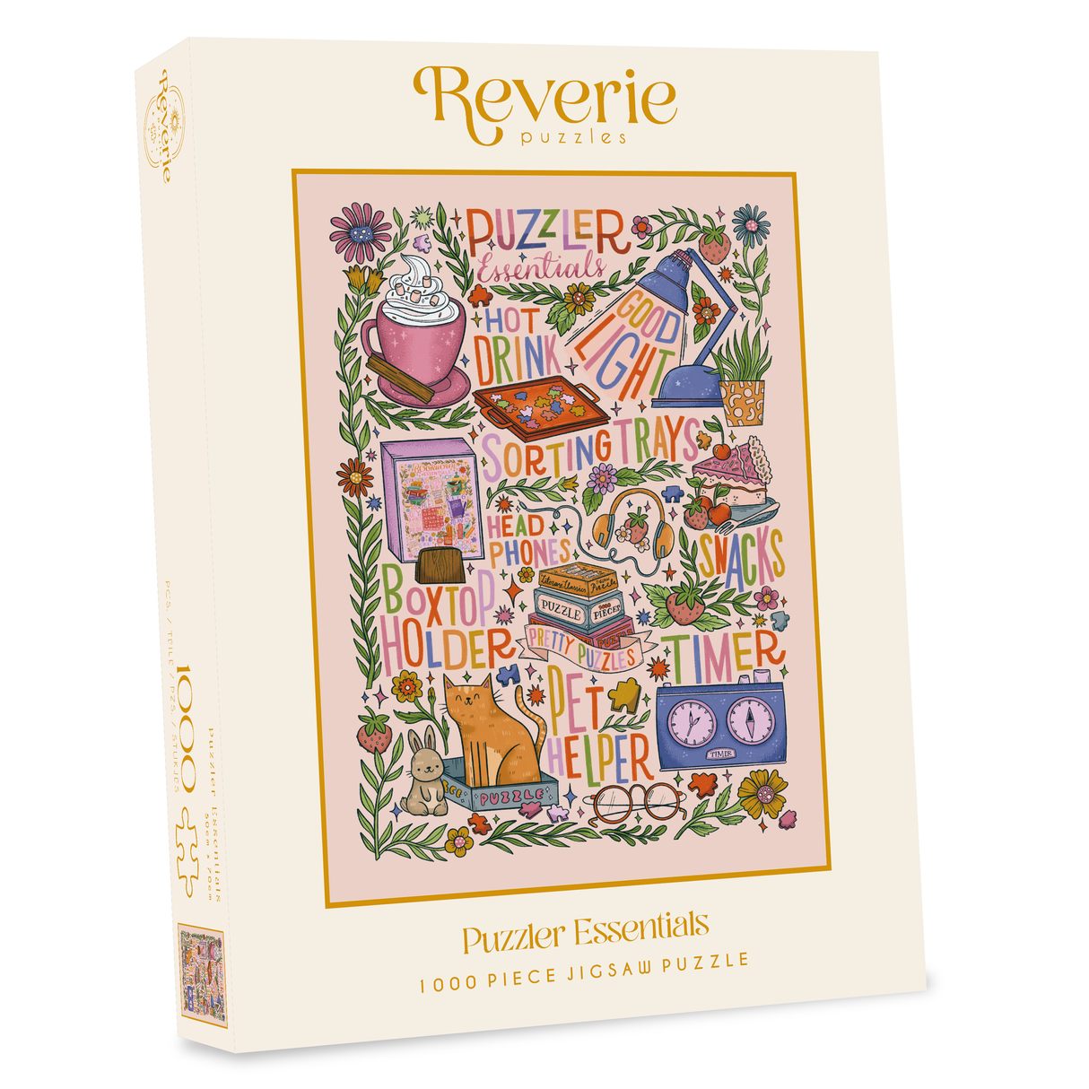 Puzzler Essentials 1000 Piece Jigsaw Puzzle | Reverie Puzzles