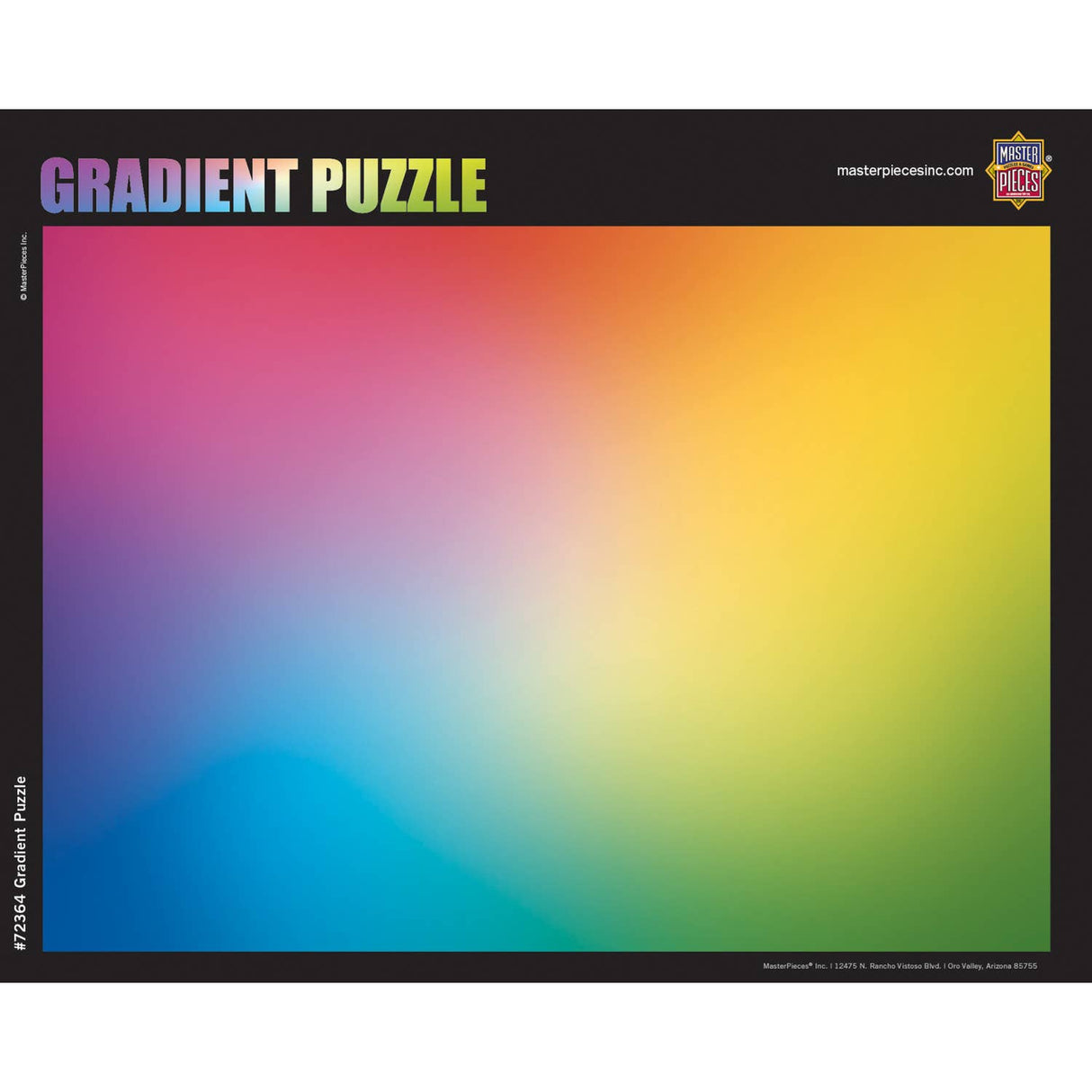 Rainbow Gradient 1000 Piece Jigsaw Puzzle | Masterpieces Puzzles - Masterpieces Puzzles - Jigsaw Puzzles - The Puzzle Center
