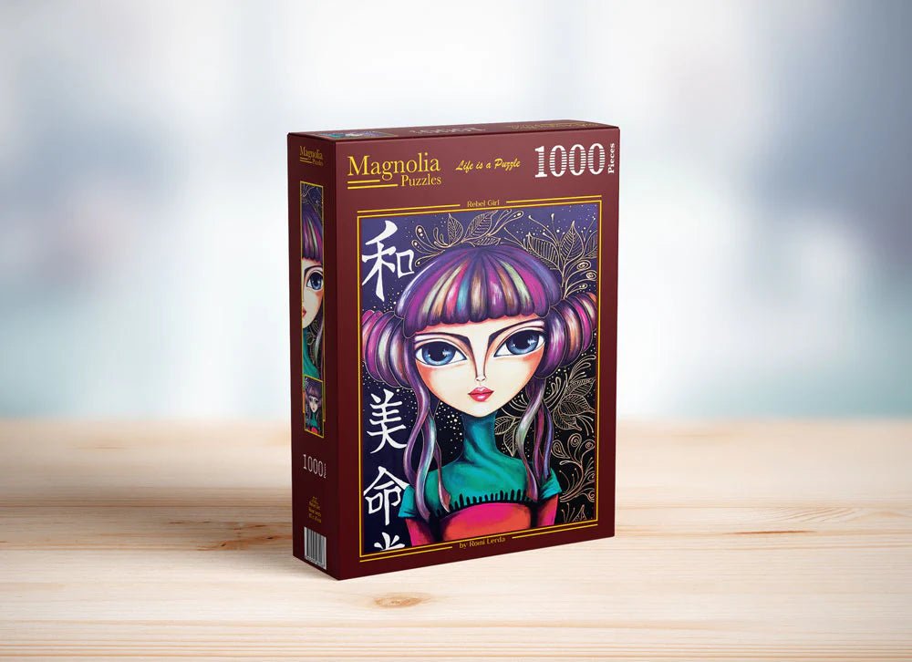Rebel Girl 1000 Piece Jigsaw Puzzle | Magnolia Puzzles - Magnolia - Jigsaw Puzzles - The Puzzle Center