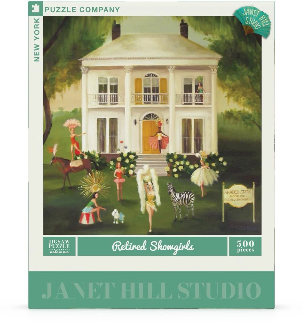 Retired Showgirls 500 Piece Jigsaw Puzzle | New York Puzzle Company - Jigsaw Puzzles - The Puzzle Center
