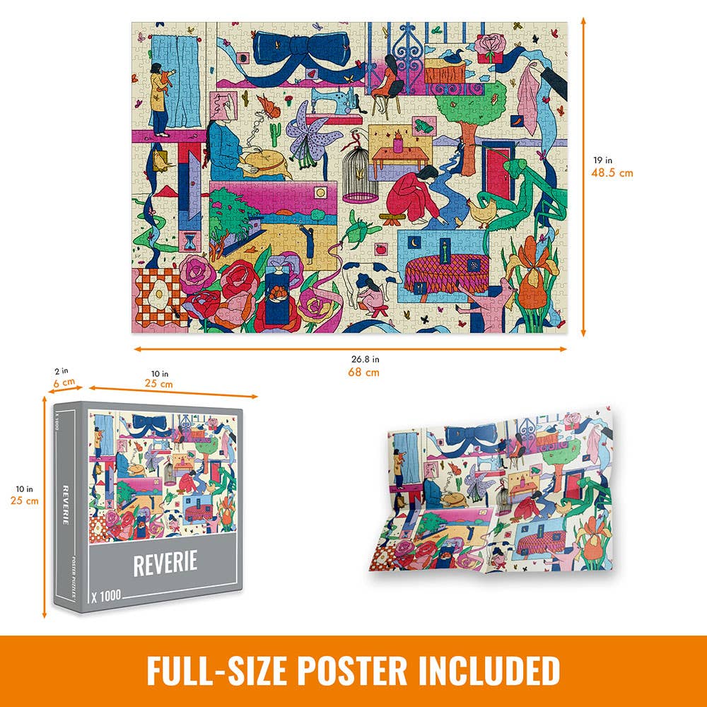 Reverie 1000 Piece Jigsaw Puzzle by Cloudberries - Cloudberries Jigsaw Puzzles - Jigsaw Puzzles - The Puzzle Center -