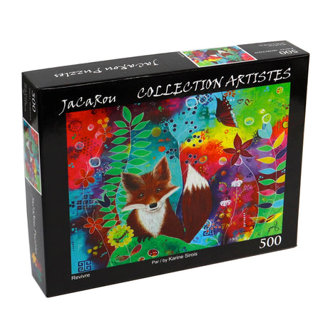 Revivre 500 Piece Puzzle by JaCaRou Puzzles - JaCaRou Puzzles Inc. - Jigsaw Puzzles - The Puzzle Center -