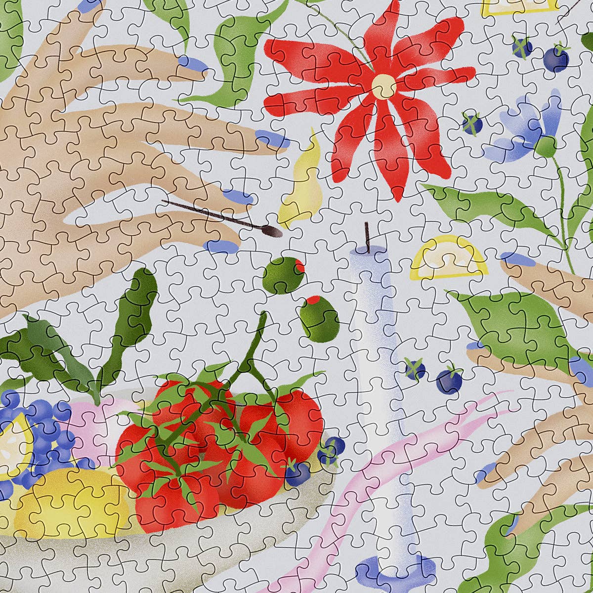 Ribbons 1000 Piece Jigsaw Puzzle | Cloudberries - Jigsaw Puzzles - The Puzzle Center