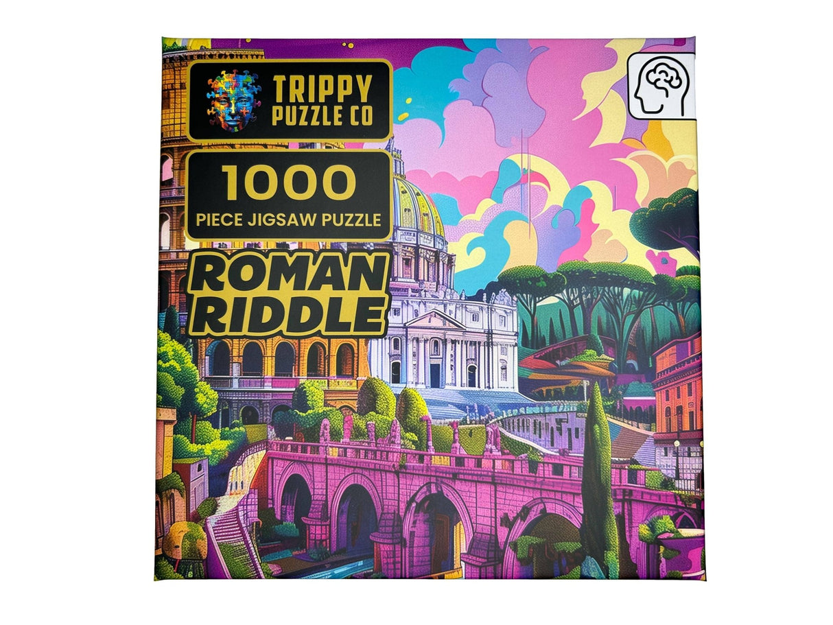 Roman Riddle 1000 Piece Jigsaw Puzzle | Trippy Puzzle Co - Jigsaw Puzzles - The Puzzle Center
