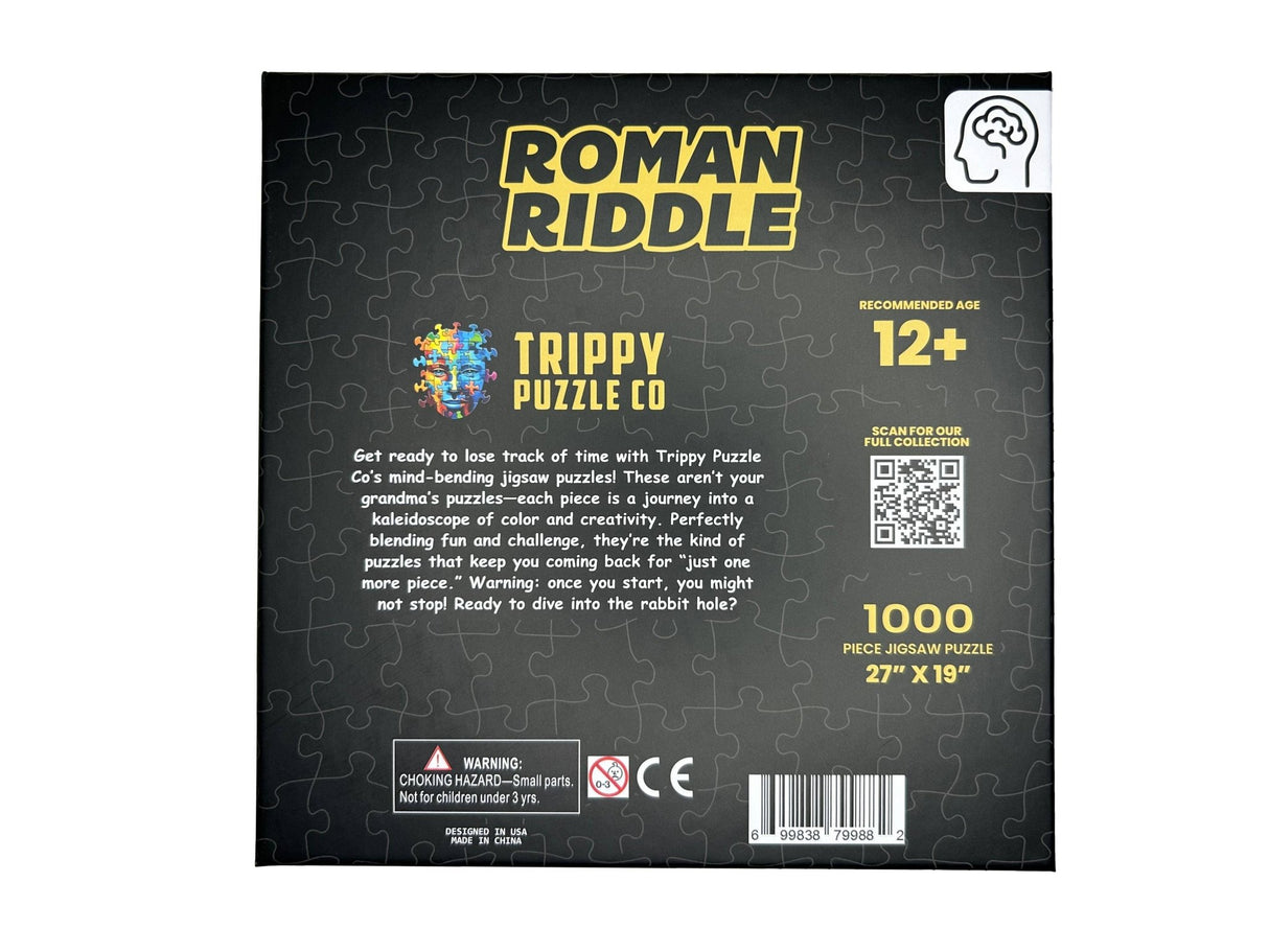 Roman Riddle 1000 Piece Jigsaw Puzzle | Trippy Puzzle Co - Jigsaw Puzzles - The Puzzle Center