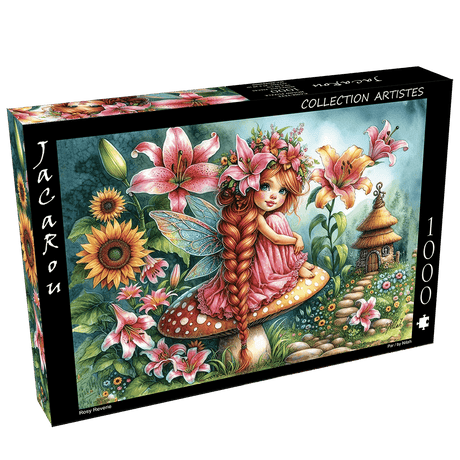 Rosy Reverie 1000 Piece Jigsaw Puzzle | JaCaRou Puzzles - Jigsaw Puzzles - The Puzzle Center