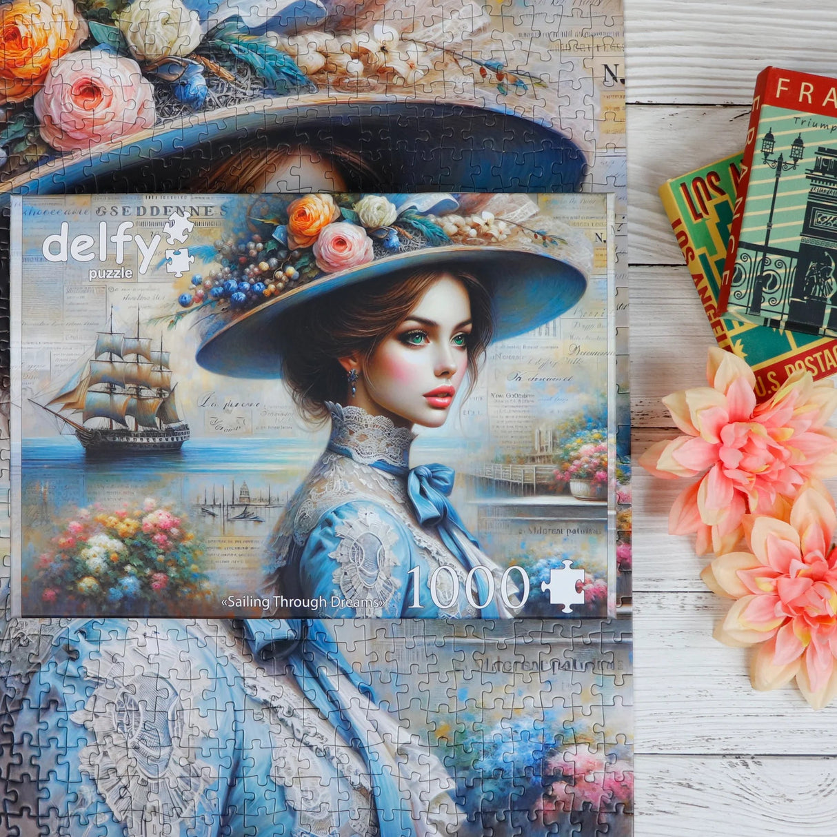 Sailing Through Dreams 1000 Piece Jigsaw Puzzle | Delfy Puzzles - Jigsaw Puzzles - The Puzzle Center