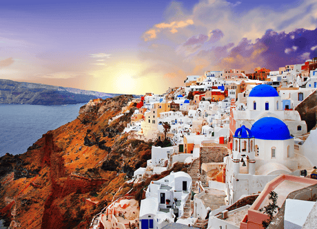Santorini Jigsaw Puzzle 1000 Piece by Brain Tree Games - Artistic & Scenic - Brain Tree Games LLC - Jigsaw Puzzles - The Puzzle Center -